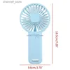 Electric Fans Handheld mini fan cooling fan phone holder suitable for powerful desktopsY240320