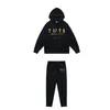 Męskie bluzy Trapstars Tracksuit Men Trapstar Zestaw damski kurtka spodnie Basketball Football Rugby Dwupoziomowe bluza z kapturem i spodnie Sport Hooded Spring xx