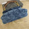 denim loulou designer väska puffer kvinna bokstav crossbody väskor y form läder axel väskor designer kvinnor väska kedja lyxys handväskor purses designer kvinna handväska