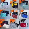 Briefes de la mode Mentes de marque Box sous-marin en boîte en boîte Boxeurs imprimés Sexy Mâle sous-vêtements