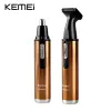 Trimmer Kemei KM6629 Electric Clipper 2in1 Man and Woman Nose Hair Trimmer Safe Face Care Shaving Trimmer For Nose Trimer