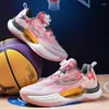 Scarpe da basket da uomo professionali da allenamento sportivo da donna colorate sneakers da fitness atletiche allacciatura rapida ragazzo ragazza