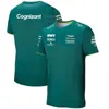 Men's T-Shirts 2024 Aston Martin F1 Men'S And Women'S T-Shirts T-Shirts And F1 Team Racing Design