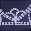 Diğer Stonefans Lüks Püskül Kristal Bodysuit Yalıcı Mücevherleri Parlayan Kadınlar için Y FL Zinciri Niglub 221008 Damla Teslimat Gövdesi Dhiqp