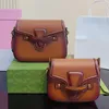 Bolsa de sela Horsebit Horsebit 1955 Bolsa Clássica Messenger Mulheres Totes Vintage Impresso Flor Moda Crossbody Clutch Carteira ersátil Portátil Cross Body Bag