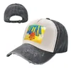 Ball Caps Logic Ultra 85 Graphic Design Poster Fan Art Cloudy Psychadelic Baseball Cap Summer Hat Men's Luxury Women's