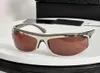 Wrap Shield Sonnenbrille Grau/Braun Gläser Damen Herren Sommersonnenbrillen Sonnenbrille Fashion Shades UV400 Brillen