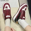 Casual Shoes Womens waist sports shoes summer shoes womens fashionable and breathable lace sports shoes womens platform walking designer shoes Q240320