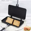 Baking Moulds Gas Non-Stick Sand Maker Iron Bread Toast Breakfast Machine Pancake Baking Barbecue Oven Mold Mould Grill Frying Pan L240319