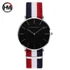 Wristwatches Drop Japan Quartz Simple Women Fashion Watch White Leather Strap Ladies Wrist Watches Brand Waterproof Wristwat Dhgarden Dhxqv