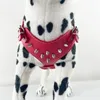 Dog Collars Spiked Studded Leather Puppy Harness Vest For Small Breeds