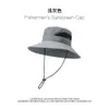 Chapéu de pescador masculino verão secagem rápida malha fina respirável protetor solar chapéu ao ar livre selva aventura escalada chapéu