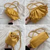 Totes Elegant Female Chain Tote Bag 2024 High Quality Soft PU Leather Women's Handbag Solid Shoulder Messenger