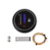 Universale 12V 2 "52mm Ultra Sottile Auto Moto Misuratore di Livello Carburante Calibro Elettronico 8 LED Display A Luce di Colore Blu