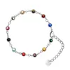 Strand Fashionable And Versatile Colorful Bracelet Dainty Hand Strings Charm For Women