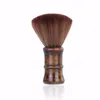 Barbershop Brush Wooden Old-fashioned Foaming Brush Shaving Soap Foaming Brush