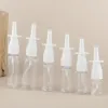 2 stks Nieuwe Witte Neusspray Pomp Lege Plastic Flessen Hervulbare Spuit Gezondheid Neus Mist Voor Medische Verpakking Accessoires