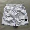 Pantaloncini da 5 minuti in nylon metallico, casual, casual, da uomo, nuovi, classici, ad asciugatura rapida, del designer