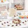 Decorazione per feste 100 pezzi Orsetto Coriandoli di carta Baby Shower Bomboniera Forniture di compleanno per bambini Tavolo Teddy Sprinkles Scatter