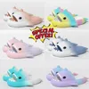 2024 Toppkvalitet Shoessandal Summer Shark Slippers Shark Slides Thick Soled Shoes Kids Flat Sandals Gradient Flip Flops Gai Low Price