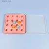 Ice Cream Tools Dessert Mold Lovely Ice Candy Chocolate Bean Silicone Mold With Cover Silicone Ice Hockey Mold Ice Cream Tools Silicone L240319