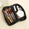 Cosmetic Bags DHL50pcs Corduroy White Pink Large Capacity Solid Makeup Mix Color