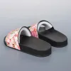 Yeni Marka G Ters Terlik Paris Tasarımcı Ayakkabı Kauçuk Sandals Çiçek Brokar Kadınlar Erkek Lüks Slipper Plaj Düz Alt Alt Kaymaz Ayakkabı
