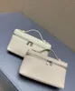 Shoulder Bags 2024 Cowhide Lcu With Lychee Loro Markings Commuting Piana Simple Single Pockot LP Handbag Lunch Box Bag Cosmetic