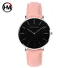 Horloges Drop Japan Quartz Eenvoudige Dames Mode Horloge Witte Lederen Band Dames Horloges Merk Waterdicht Polswat Dhgarden Dh2Qn