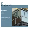 Naklejki okienne w jedną stronę prywatność filmu dla szklanych systemów Windows House House House House Dekor