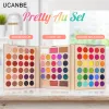 Roller Ucanbe 86 Colors AllPurpose Make -up Playbook Matte Shimmer Glitter oogschaduw met hoogtepuntcontour Blush Eye Face Cosmetics Set