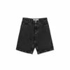 Heren shorts Harajuku Streetwear Polar Big Boy Dark Blue Jean Y2K Hip Hop Cartoon Grafisch borduurwerk baggy denim gym mannen