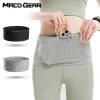 Sacs Sac de taille sportive extérieure Runny Fanny Pack Men Femmes Belt Fitness Gym Cycling Marathon Pouche de téléphone