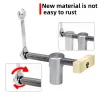 Joiners 19mm/20mm träbearbetning Desktop Clip Dog Holes Stoppa Fast Fixed Clamp Clamp Brass Fixture Vise Benches Joinery Carpenter Tool