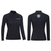 Dames Badmode Oulylan Vrouwen Mannen Top Jas 2mm Neopreen Wetsuit Split Lange Mouw Warm 3mm Duikbroek Surf zwemmen