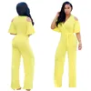 Beach Bath Exits Women Dress Bathing Suit Cover Up Quality Standard Size Two Color Loose Fit Jumpsuit Solid Nylon Summer Ladies