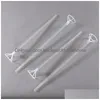 Autres fournitures de fête d'événement 50pcs Transparent Bobo Ballon Stick Porte-gobelet Latex Feuille d'aluminium Globs LED Accessoires Décorations Drop Dhmwl