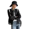 Factory Design wholesale Long Sleeves blank women Baseball Jacket Sport Wear Varsity Jacket