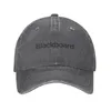 Ballkappen Blackboard Logo Print Graphic Casual Denim Cap Strickmütze Baseball