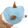 Hundkläder Stretch Pet Caps Dogs Baseball Fashion Solproof Ridding Hat For Motorcykelcykel Sun Protections Visires