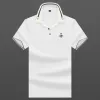 Haut 24 End Brodé Polo En Coton À Manches Courtes Hommes S T-shirt Mode Coréenne Vêtements D'été De Luxe Top Taille Asiatique M L XL XXL XXXL