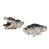 Tea Pets Yixing Purplue Sand Pet Crocodile Decoration Financial Ceremony Accessories Table