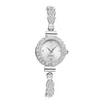 Wristwatches LANCARDO Women's Analog Quartz Adjustable Full Diamond Strap Fashion Case Scale Decorative Dial Bracelet Watch Casual