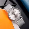 Leisure Ladies Watch Fashionable Dial Business Watches Stainless Steel Strap Electronic Movement Quartz Wristwatch Couple Wristwatches