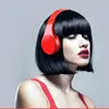 S55 Wearing Headphones With Card FM Earphones Head-mounted Foldable Headset For Smart Cell Phone Earphone Wireless Bluetooth Headphone DHL Free