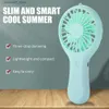 Elektriska fläktar handhållen USB -laddning Ultra Quiet Portable Student Office Mini Fan Wind Outdoor Travel Fany240320