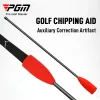 Aids Golf Swing Trainer Hilfe und Korrektur für Tempo- und Flexibilitätstraining für Indoor-Übungen, Chipping, Schlagen, Golfzubehör