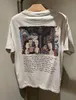 2024 New Cartoon Print T Shirt Men Women High Quality Washed Tee Cotton Top T-shirt