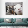 Tapestries Friendly Goats Room غرفة جمالية تصميم ديكور ديكورات ديكورات لغرفة نومك