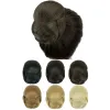 Chignon Synthetic Hair Traided Chignon Brown Blonde Clip dans Hair Bun Femme Ponceau Accessoires de cheveux